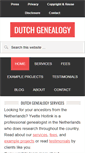 Mobile Screenshot of dutchgenealogy.nl